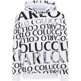 Carlo Colucci - Urban Black Friday Hoodie - Heren - Wit - Sweatvest