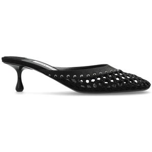 Jimmy Choo, Dames, Schoenen, Zwart, Maat: 38 1/2 EU Leer,