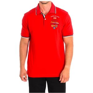La Martina - TMP312-JS303 - Polo met Korte Mouwen - Rood