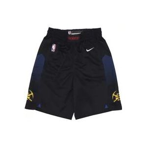 Nike NBA City Edition Basketball Shorts , Black , Heren , Maat: S
