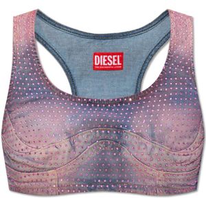 Diesel, Dames, Sport, Roze, Maat: XS Denim,