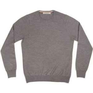 La Fileria, Heren, Truien, Grijs, Maat: M Poliester,