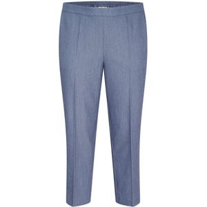 Kaffe Curve, Dames, Broeken, Blauw, Maat: XL