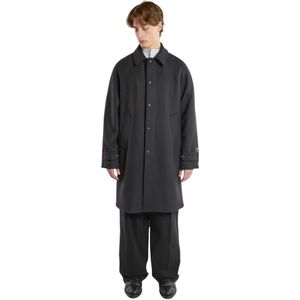 Paltò, Heren, Mantels, Blauw, Maat: S Kasjmier,