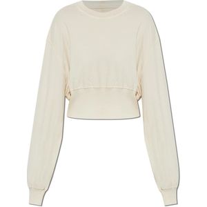 Rick Owens, Dames, Tops, Beige, Maat: XS Katoen,