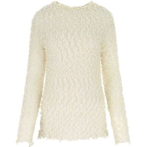 Jil Sander, Dames, Truien, Wit, Maat: XS