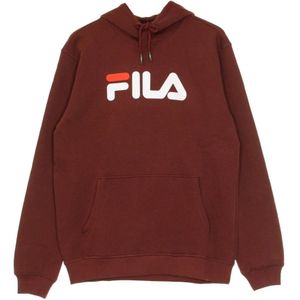 Fila, Heren, Sweatshirts & Hoodies, Bruin, Maat: S Katoen,