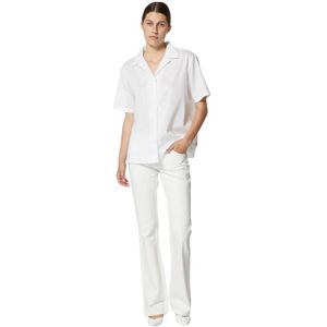 Silvian Heach, Dames, Jeans, Wit, Maat: W24 Katoen,