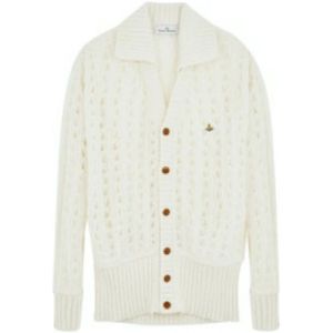 Vivienne Westwood, Dames, Truien, Beige, Maat: XS Wol,