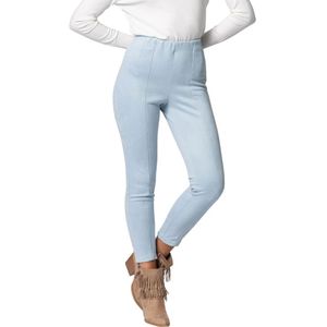 Kocca, Dames, Broeken, Blauw, Maat: 2XS Leer,