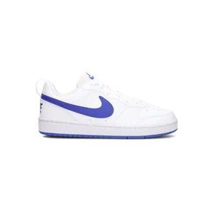 Nike Lage Court Borough Sneakers Blauw , White , Dames , Maat: 36 1/2 EU