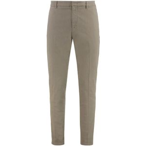 Dondup, Heren, Broeken, Beige, Maat: W34 Katoen,