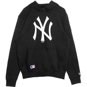 New Era - MLB Team Logo - Hoodie - Zwart - Katoen