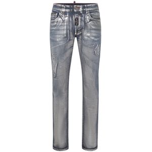 Philipp Plein, Heren, Jeans, Blauw, Maat: W29 Denim,