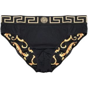 Versace, Heren, Ondergoed, Zwart, Maat: 2XL