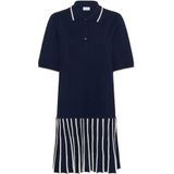 Saint Tropez, Dames, Jurken, Blauw, Maat: L