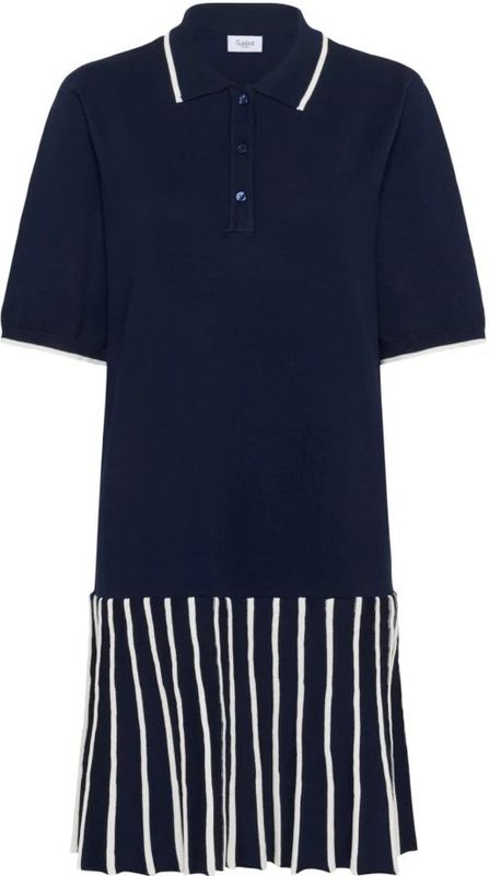 Saint Tropez, Dames, Jurken, Blauw, Maat: L