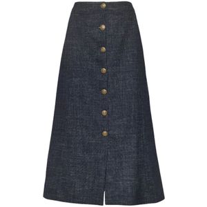 Sand, Dames, Rokken, Blauw, Maat: XS Wol,