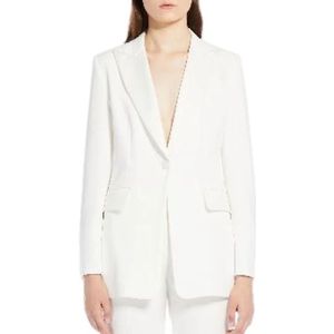 Max Mara, Dames, Jassen, Wit, Maat: XS Wol,