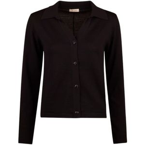 Stenströms, Dames, Truien, Zwart, Maat: S Wol,