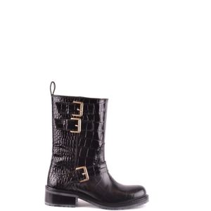 Dsquared2, Dames, Schoenen, Zwart, Maat: 36 EU Leer,