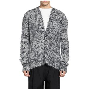 Marni, Heren, Truien, Grijs, Maat: M Mohair,