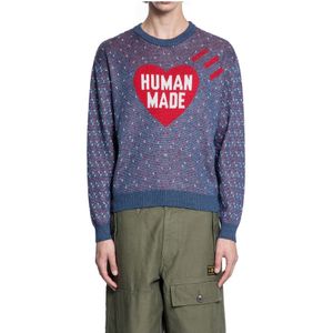 Human Made, Heren, Truien, Veelkleurig, Maat: L Katoen,