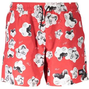 Karl Lagerfeld, Heren, Badkleding, Rood, Maat: S