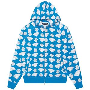 Billionaire, Heren, Sweatshirts & Hoodies, Blauw, Maat: S Katoen,