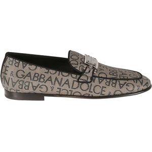 Dolce & Gabbana - Loafers - Bruin - Leer