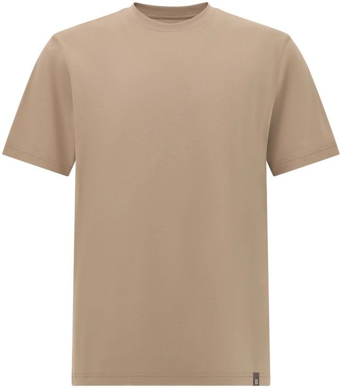 Boggi Milano, Heren, Tops, Beige, Maat: S Katoen,