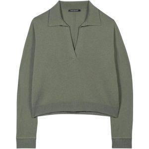 Luisa Cerano, Dames, Tops, Groen, Maat: S Kasjmier,