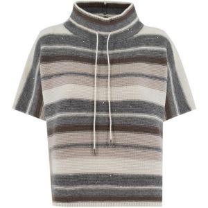 Le Tricot Perugia, Dames, Tops, Veelkleurig, Maat: XS Kasjmier,