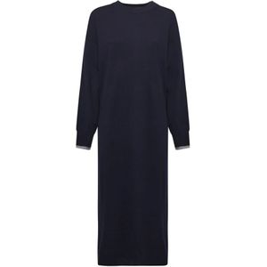 Pinko, Dames, Jurken, Blauw, Maat: M Wol,