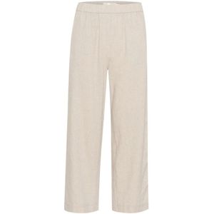 InWear, Dames, Broeken, Beige, Maat: S Linnen,