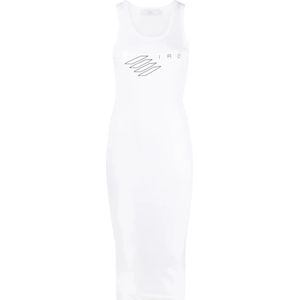 Iro, Dames, Jurken, Wit, Maat: M Katoen,