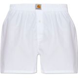 Carhartt Wip, Heren, Ondergoed, Wit, Maat: S Katoen,