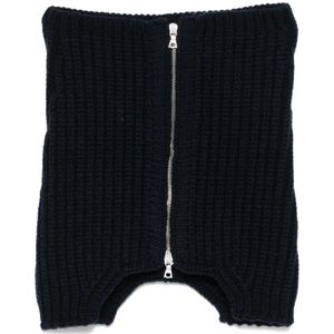 Dries Van Noten, Heren, Accessoires, Blauw, Maat: ONE Size Wol,