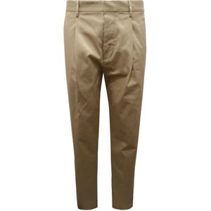 Dsquared2, Heren, Broeken, Beige, Maat: M