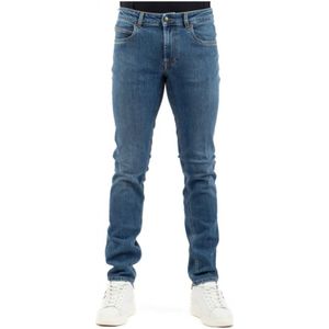 Fay, Heren, Jeans, Blauw, Maat: W35 Katoen,