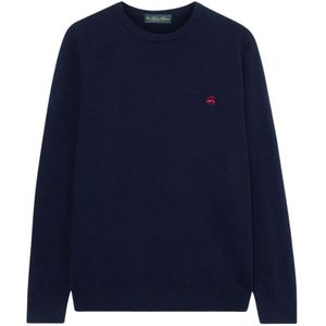 Brooks Brothers, Heren, Truien, Blauw, Maat: S Wol,