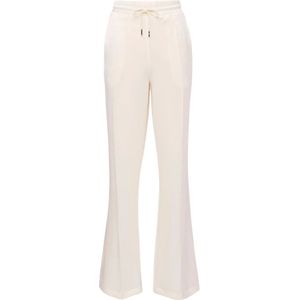 JW Anderson, Dames, Broeken, Beige, Maat: 2XS Satijn,