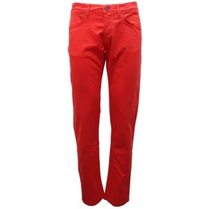 Siviglia, Heren, Jeans, Rood, Maat: W36 Denim,