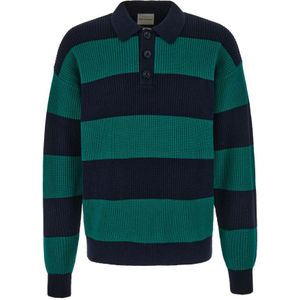 Drole de Monsieur, Heren, Tops, Groen, Maat: S Katoen,