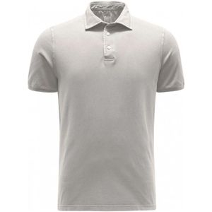 Fedeli - Polo Shirt - Licht Grijs - Katoen
