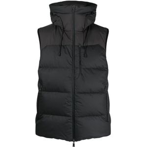 Herno, Heren, Jassen, Zwart, Maat: L Wol,