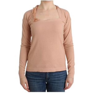 Ermanno Scervino, Dames, Tops, Oranje, Maat: M Wol,