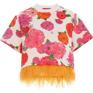 La DoubleJ, Dames, Tops, Veelkleurig, Maat: L Katoen,