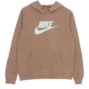 Nike, Dames, Sweatshirts & Hoodies, Bruin, Maat: XS Katoen,