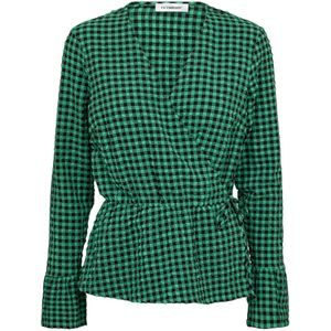 Co'Couture, Dames, Blouses & Shirts, Groen, Maat: XL